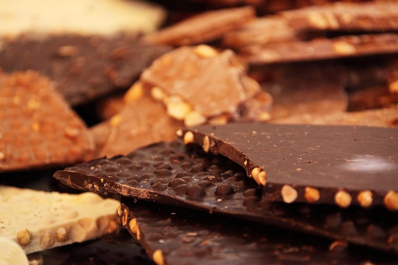 Triangle Chocolate Bark